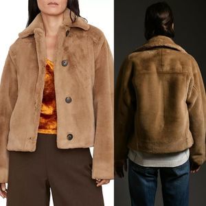 Vince Faux Fur Coat - Carmel